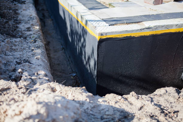 Professional Emergency Waterproofing technician working in Lawton, MI